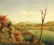 Prentice, Levi Wells Andirondack Lake oil on canvas